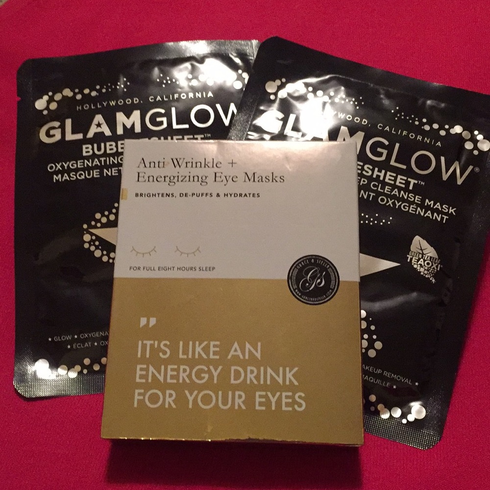 Face/Eye Mask Bundle: GlamGlow and Grace & Stella